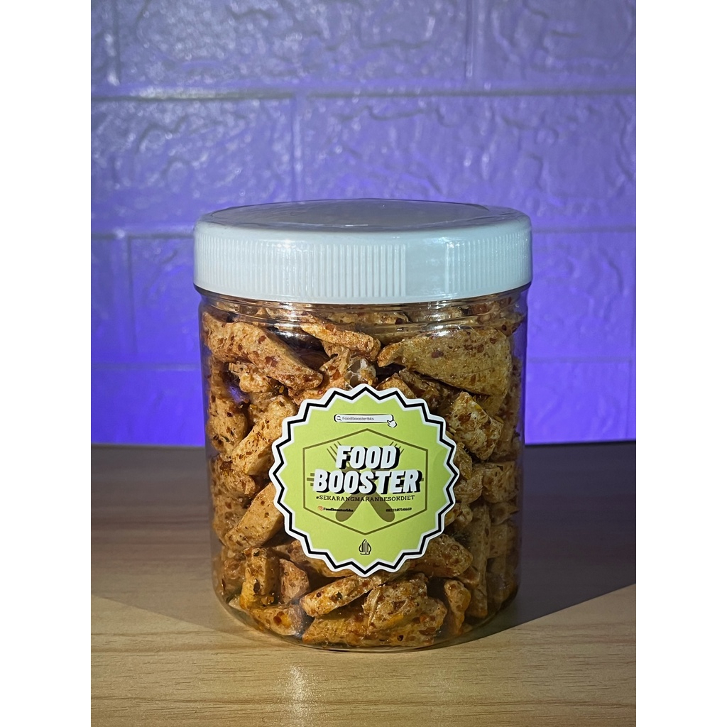 

Basreng Pedas Daun Jeruk Pedas 250gr #foodboosterbks