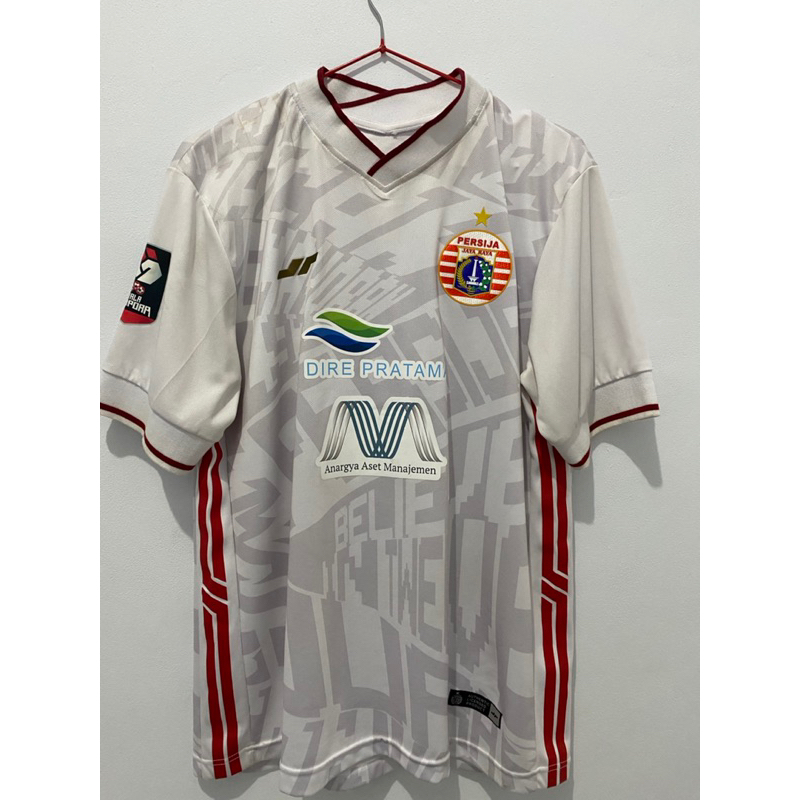 jersey persija matchworn juara piala menpora 2021 dutra