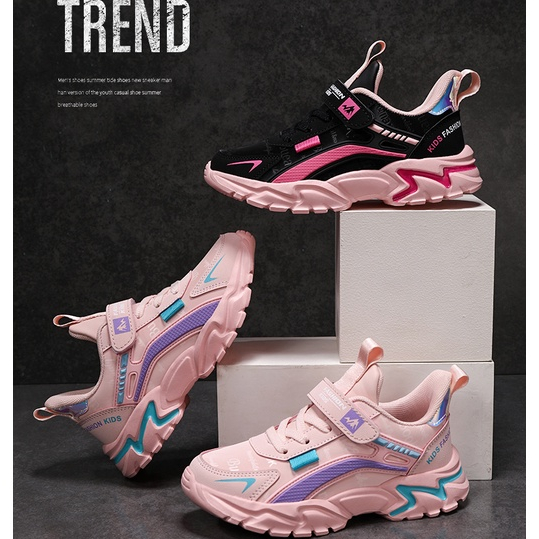 littlekiddoss Sepatu Sneakers Anak Laki-Laki Perempuan Import Premium Sepatu kets Anak Sepatu Sekolah TK PAUD SD 2023SH2209