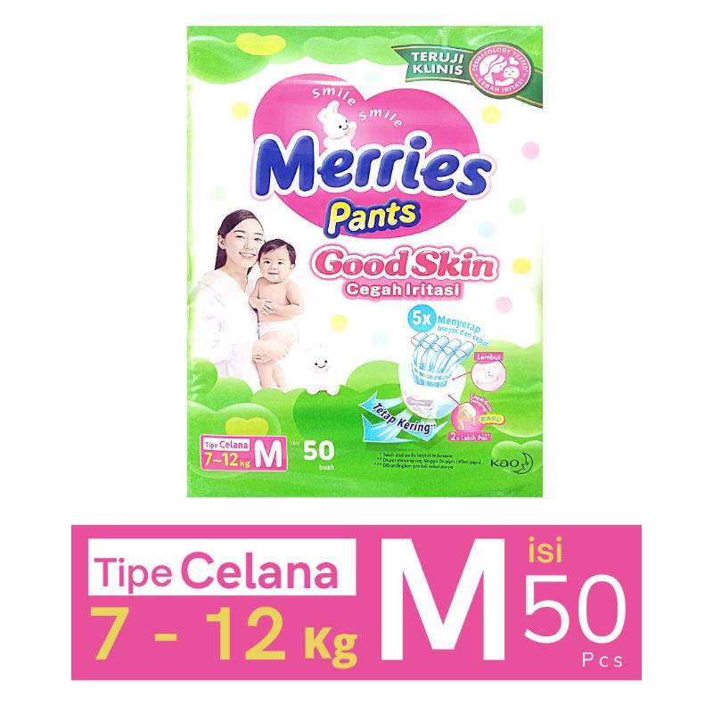 Pampers Merries Pants M50 Merries L44 Merries XL38 Merries XXL28