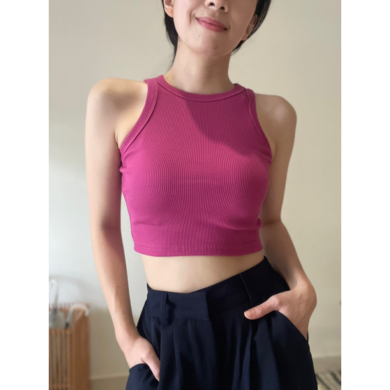 Berry Tank Top / Crop Top / Basic Tank top / Basic Color Tank Top / Tank top crop / tanktop basic / 