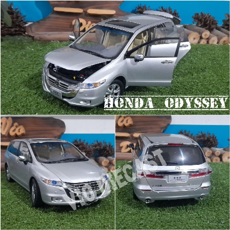 Diecast Miniatur Honda Odyssey gen RB3 skala 1:18