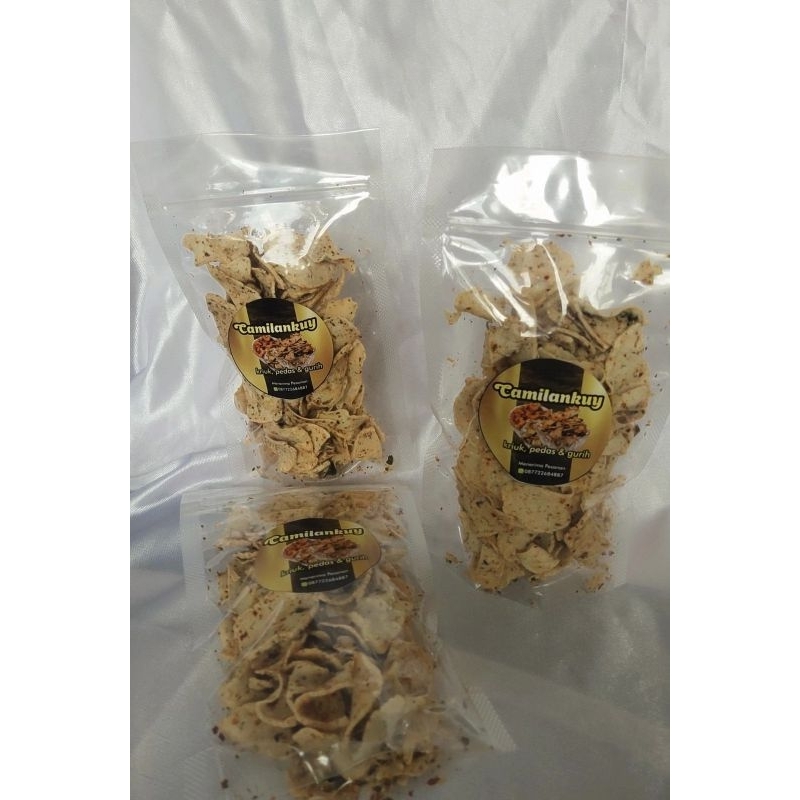 

Basreng daun jeruk pedas