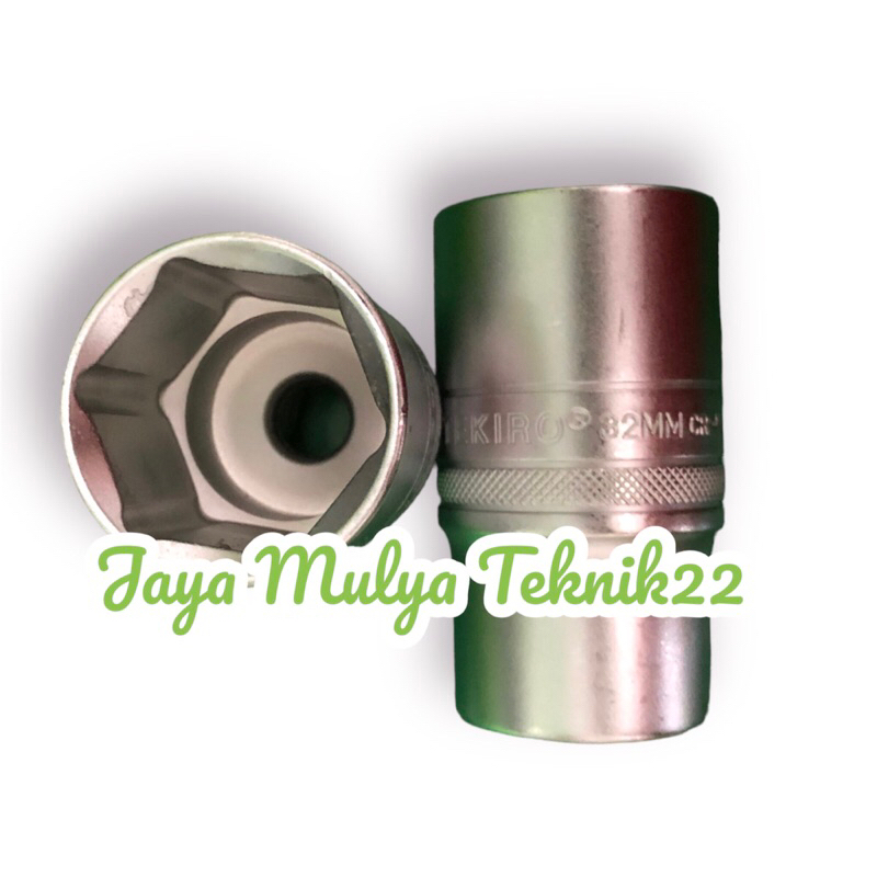 TEKIRO mata sock panjang 32 MM 6PT 1/2 inch / Deep wall 32 mm / Alat bengkel