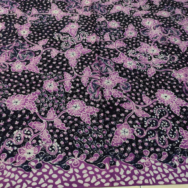 batik tulis lasem 2 warna pinggiran krecak