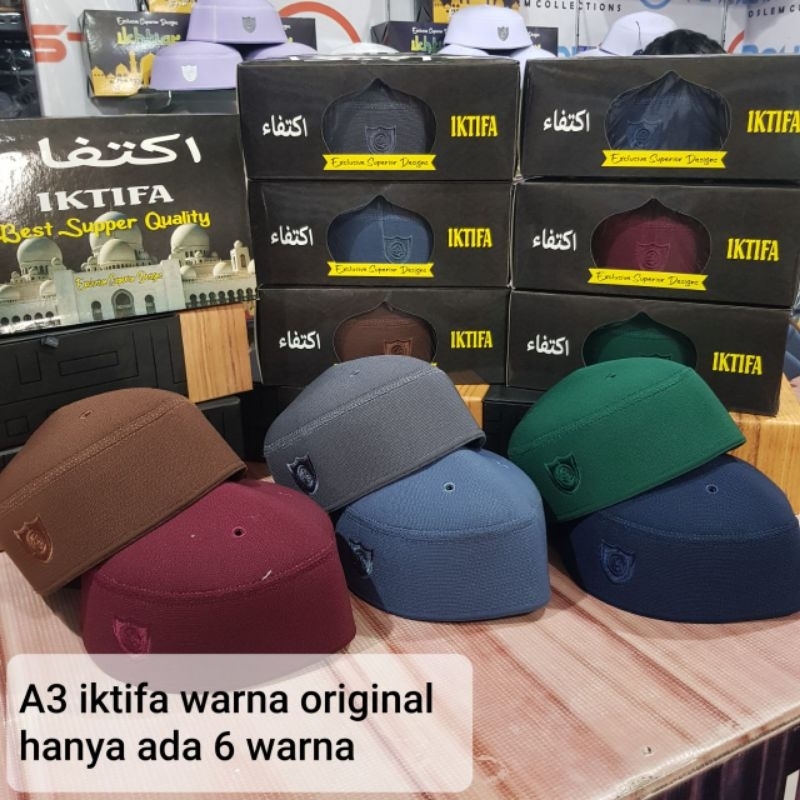 Termurah Peci A3 IKTIFA | peci malaysia original warna