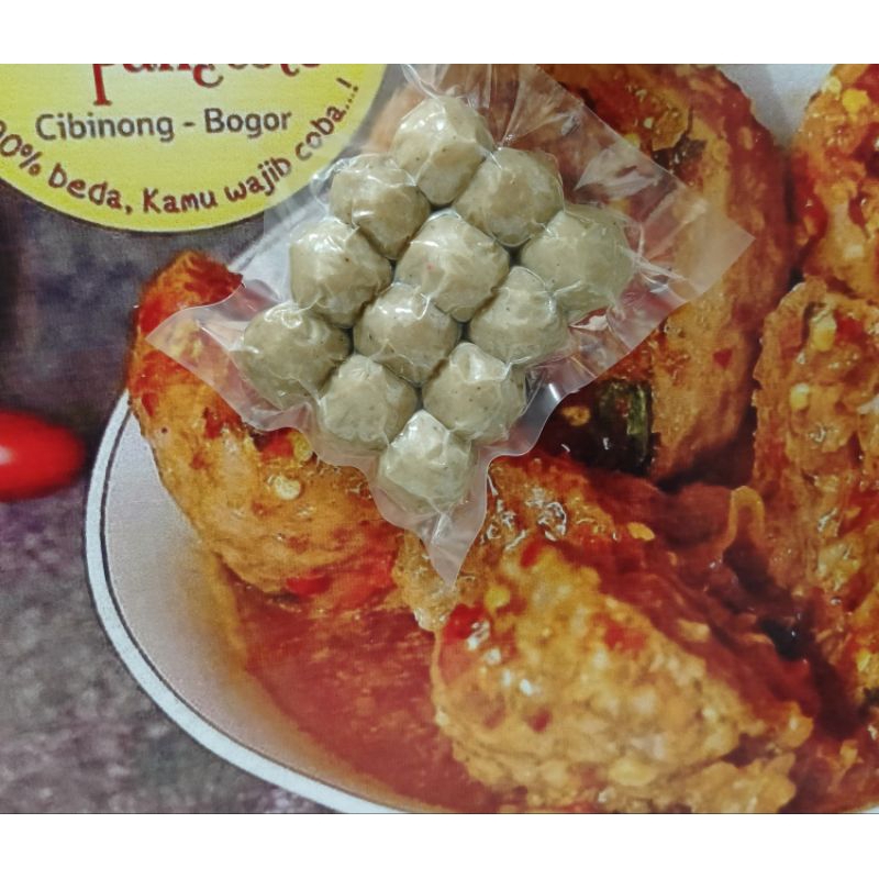 

(Pengiriman khusus Jabodetabek). Bakso lato-lato, bakso ayam premium kombinasi daging sapi