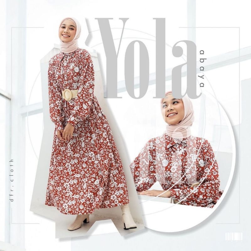 DFR CLOTH - Yola Abaya Dress