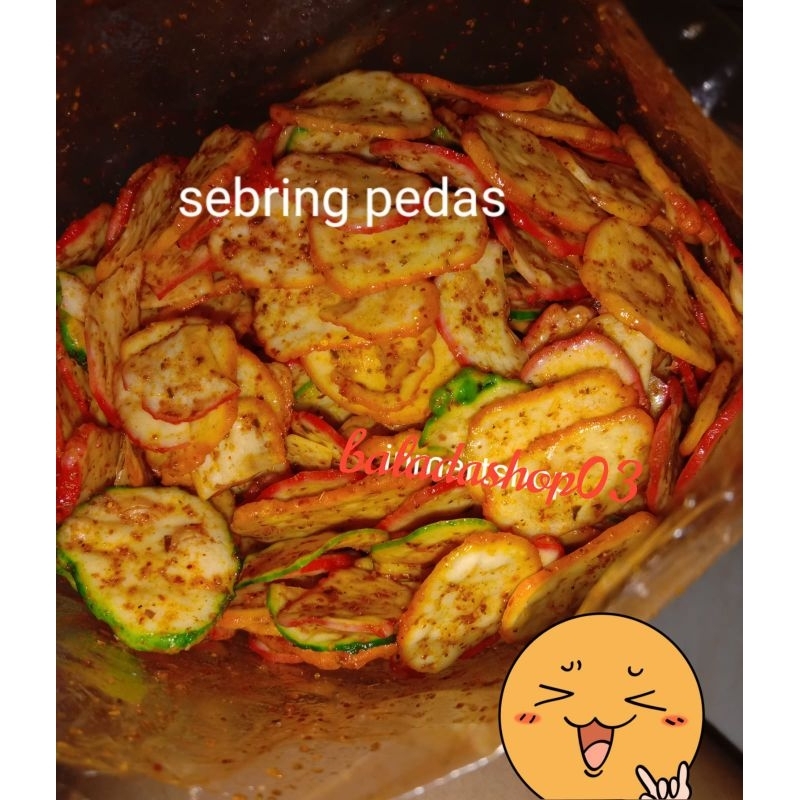 

seblak kerupuk kering sebring 1kg