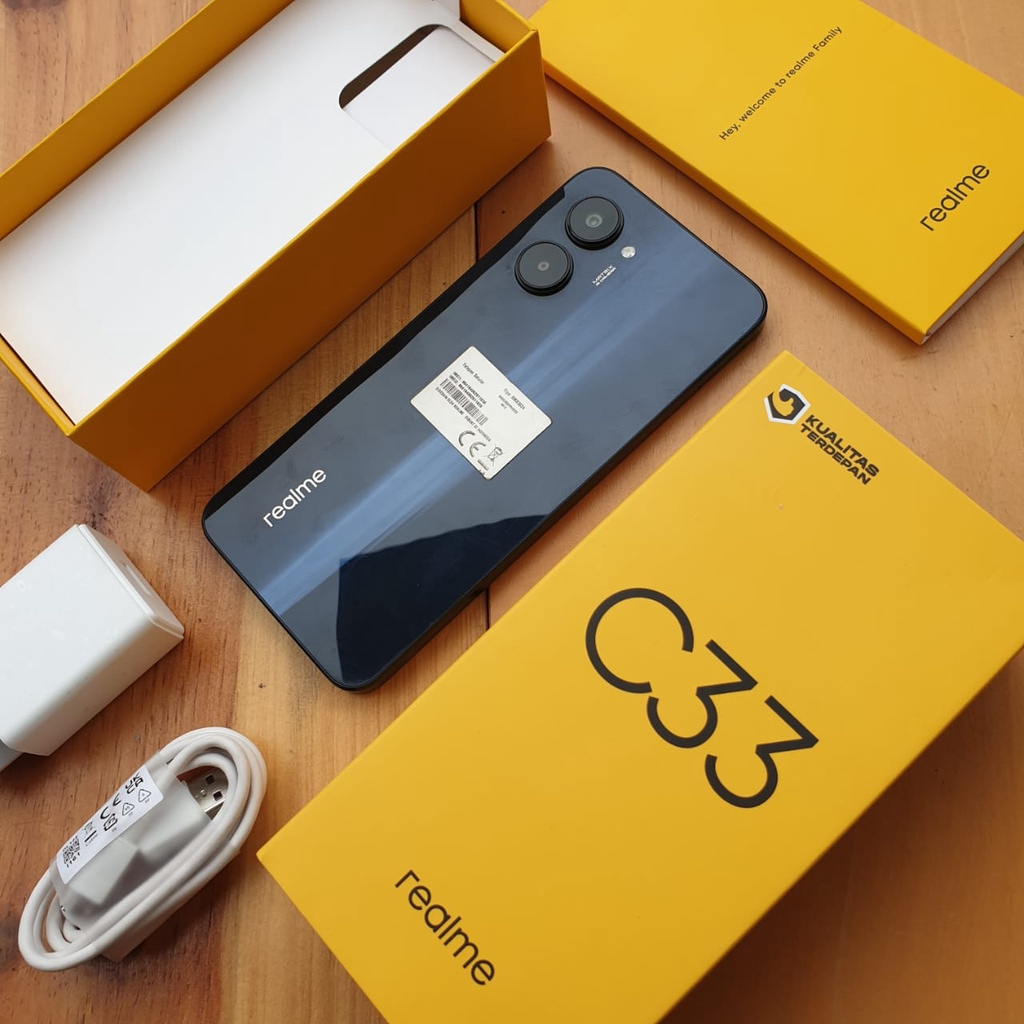 REALME C33 SECOND 3/32GB & 4/64GB HANDPHONE SECOND HP SEKEN HP BEKAS HP MURAH