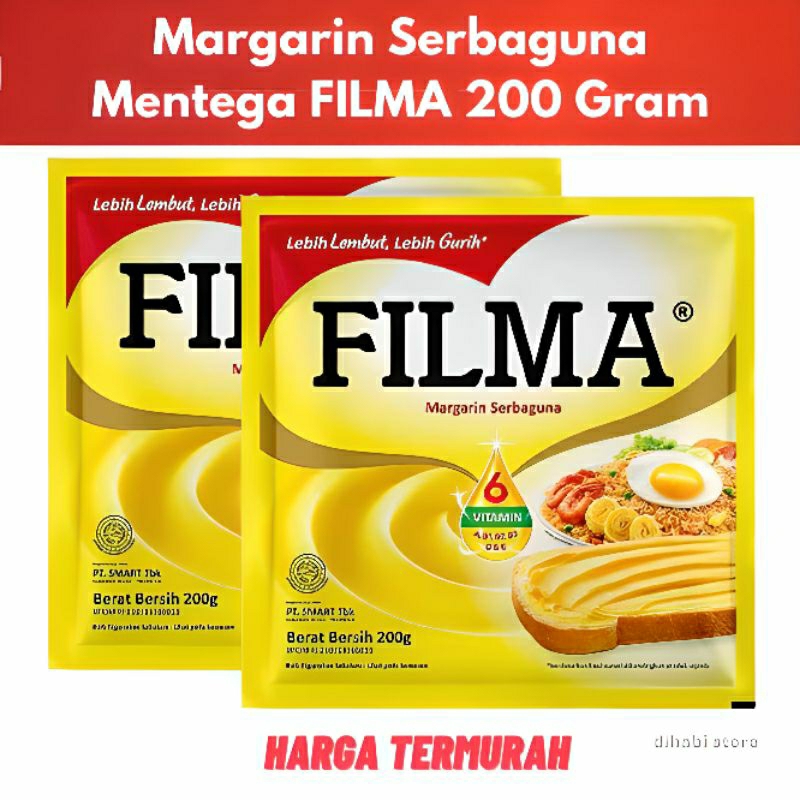 

Filma Margarin Serbaguna Mentega 200 Gram