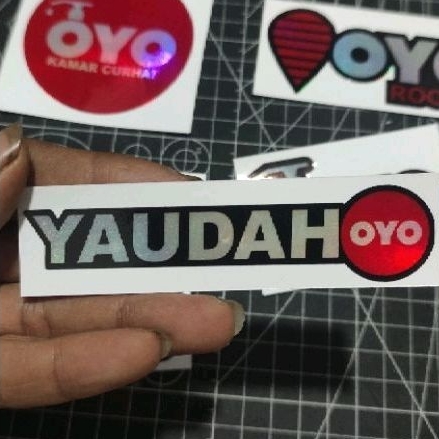 stiker pskn oyo hologram stiker motor mobil