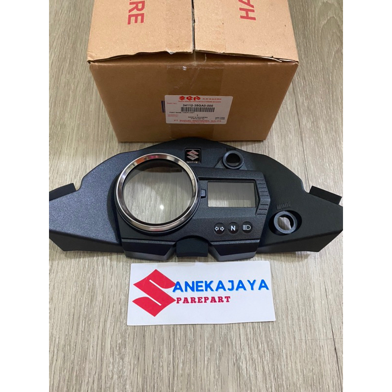 COVER SPIDOMETER MIKA KACA SPEEDOMETER SATRIA FU FACELIFT ATAS AWAL 2014 ASLI ORIGINAL SUZUKI 34112-