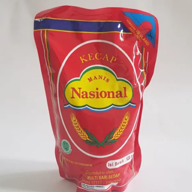 

Kecap Manis Nasional Refill (3 Ukuran)