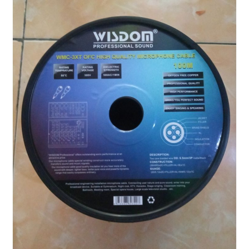 KABEL MIC WISDOM ST By Wisdom Indonesia