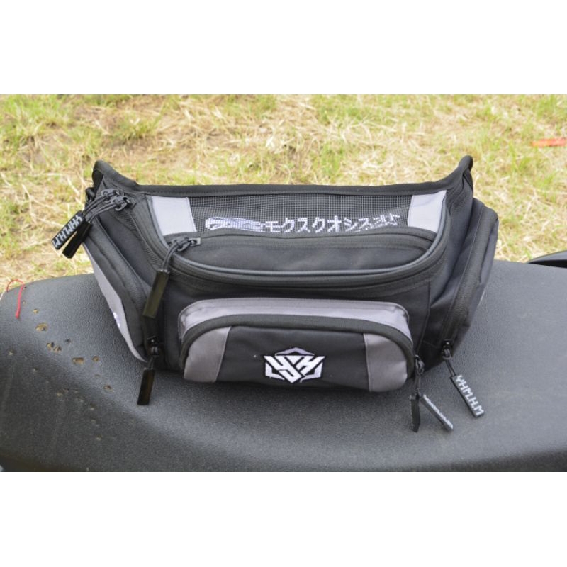 YHMBags Hitam Abu Waistbag YHM Helmet