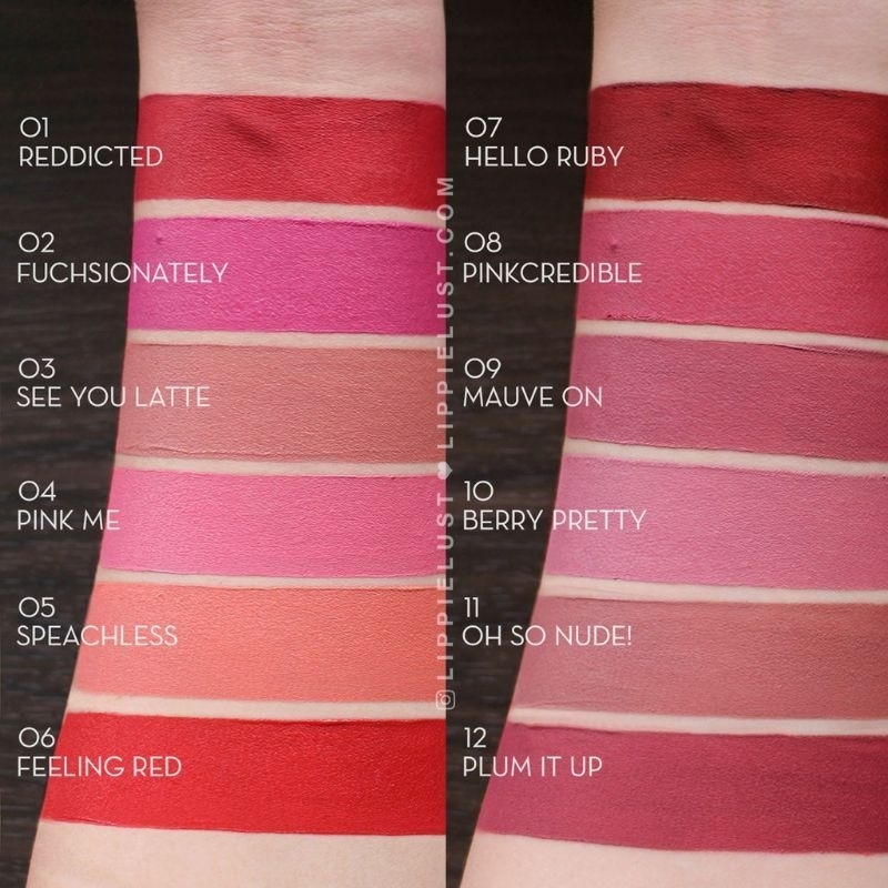 ♥️ GIDOSHOPPA ♥️ WARDAH Exclusive Matte Lip Cream No. 1-9