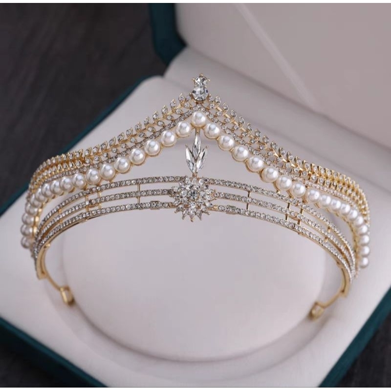 Mutiara Crown - Mahkota Pengantin Tiara Mewah - Bridal Crown