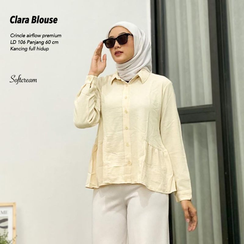 Blosue AirFlow Terbaru - CLARA BLOUSE //JF4655