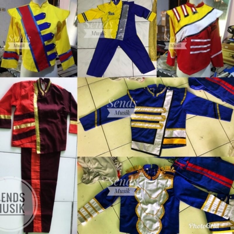 Seragam Baju Pasukan DRUMBAND MARCHING