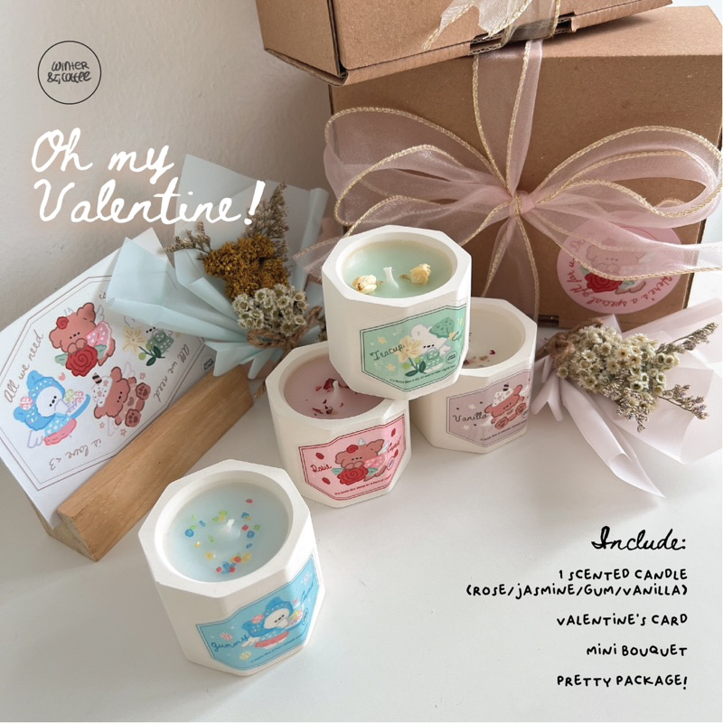 SCENTED CANDLE GIFT PACKAGE by Winter Coffeee