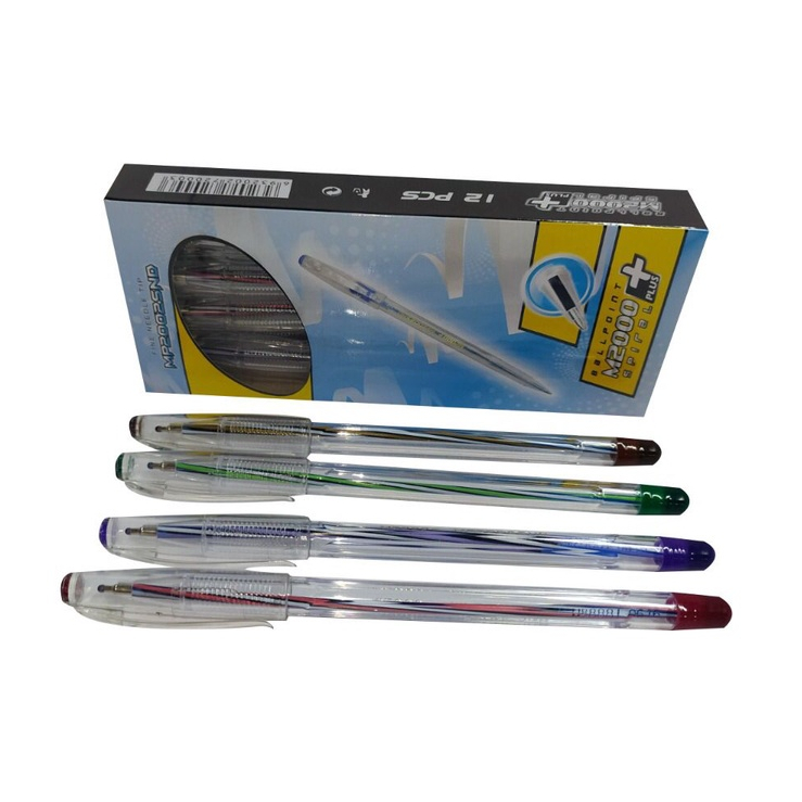 

1Pcs Pulpen Spiral Plus M2000 Licin Dan Lembut