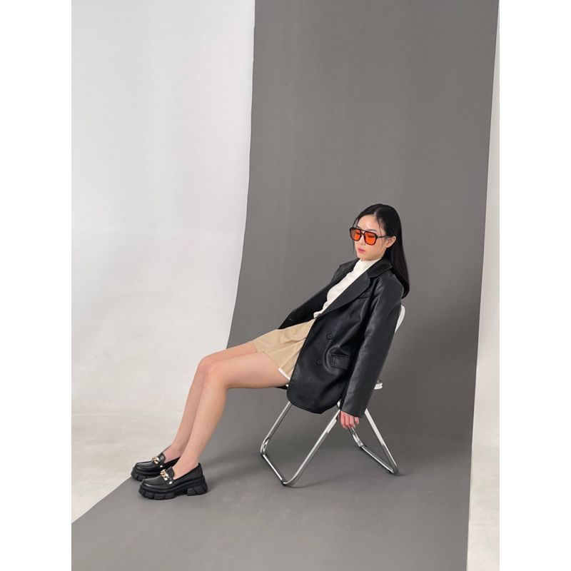 POSU MUJI Loafers - Sepatu Wanita - Sepatu Loafer Wanita
