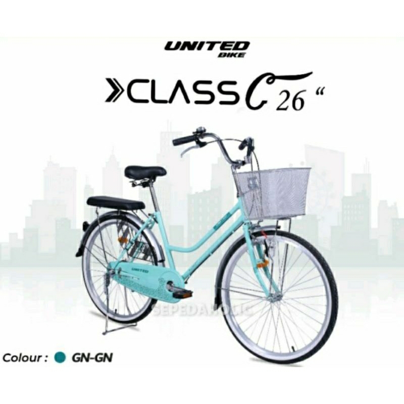Sepeda dewasa UNITED CLASS C 26 inch