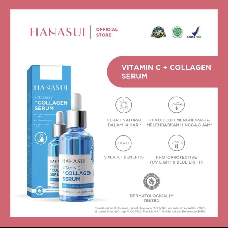 SERUM HANASUI WHITENING GOLD SERUM VITAMIN C + COLLAGEN