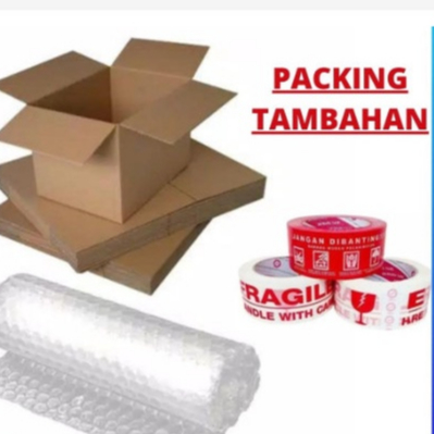 

Extra Kardus / Extra Bubble Wrap