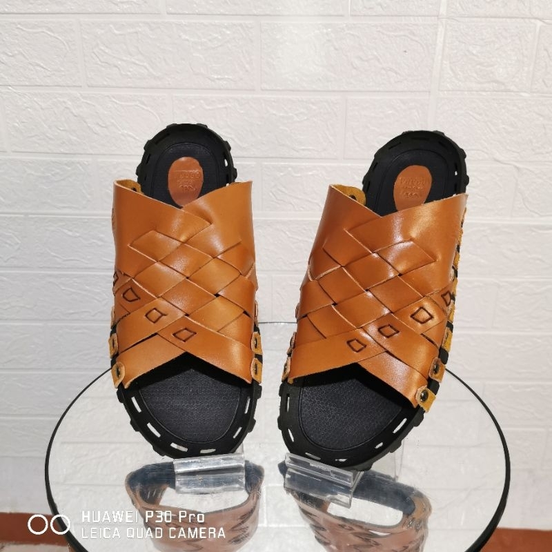 Sandal Pria Kulit Sapi Asli 100% 022