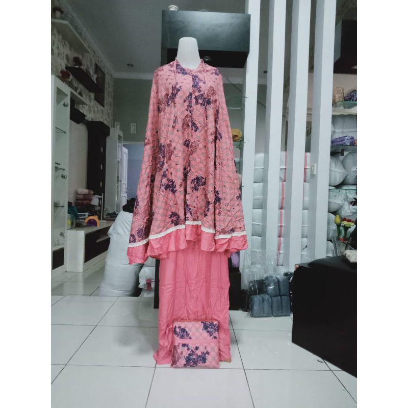 MUKENA ANAK TANGGUNG RENDA MEWAH ANAK 8-13 TAHUN