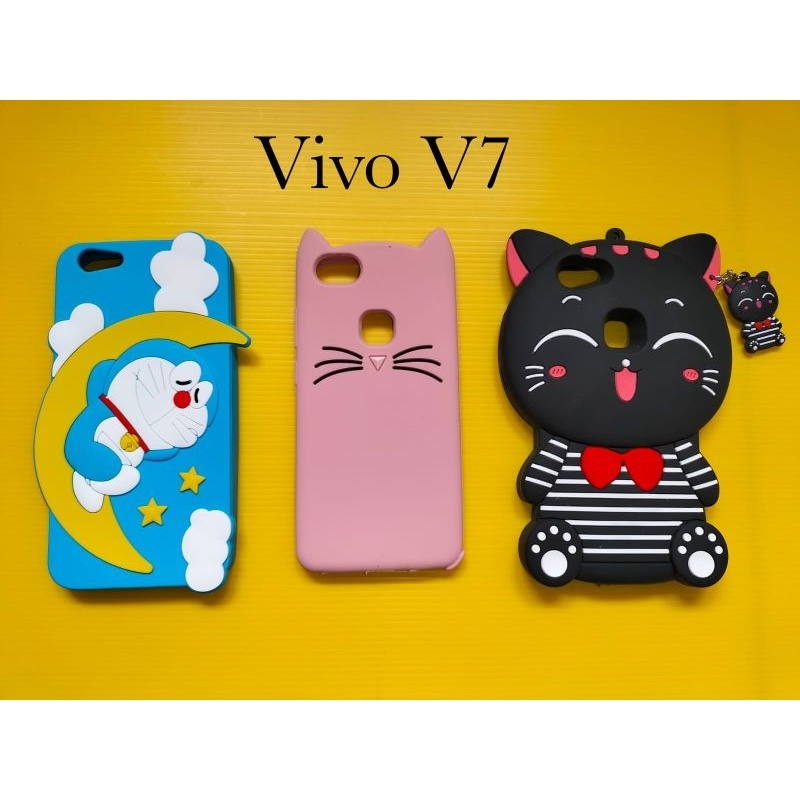 VIVO V7 CASE 3D RANDOM BONEKA LUCU