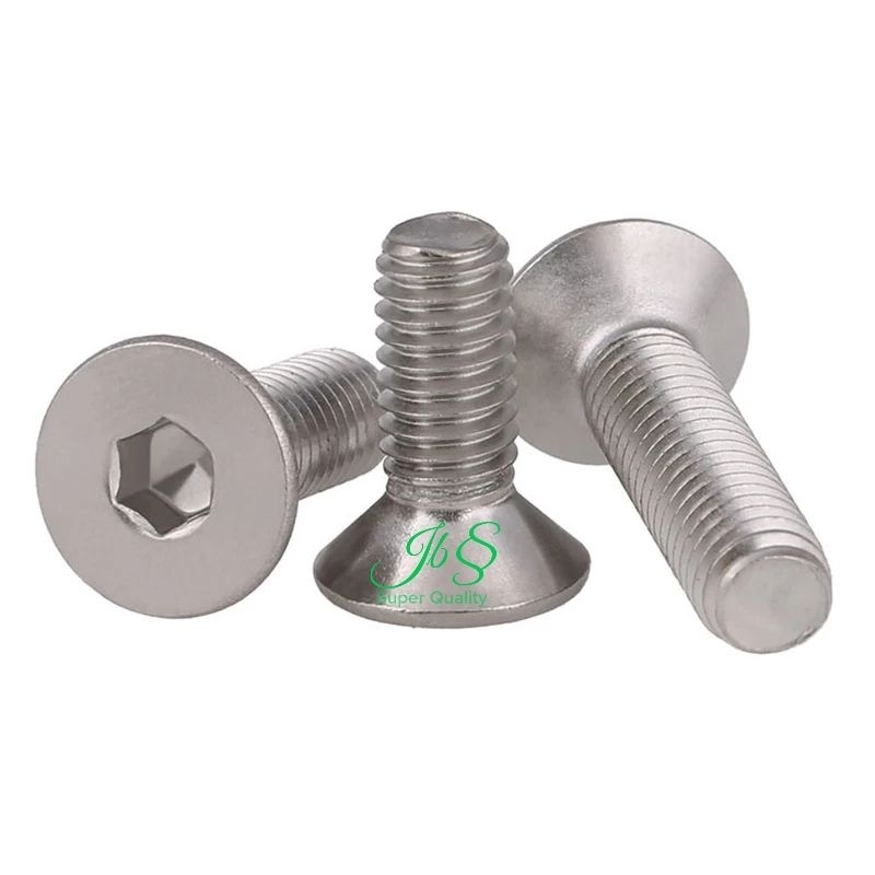 BAUT L VERSENG M8x30 STAINLESS SS 304 - BAUT L COUNTERSUNK