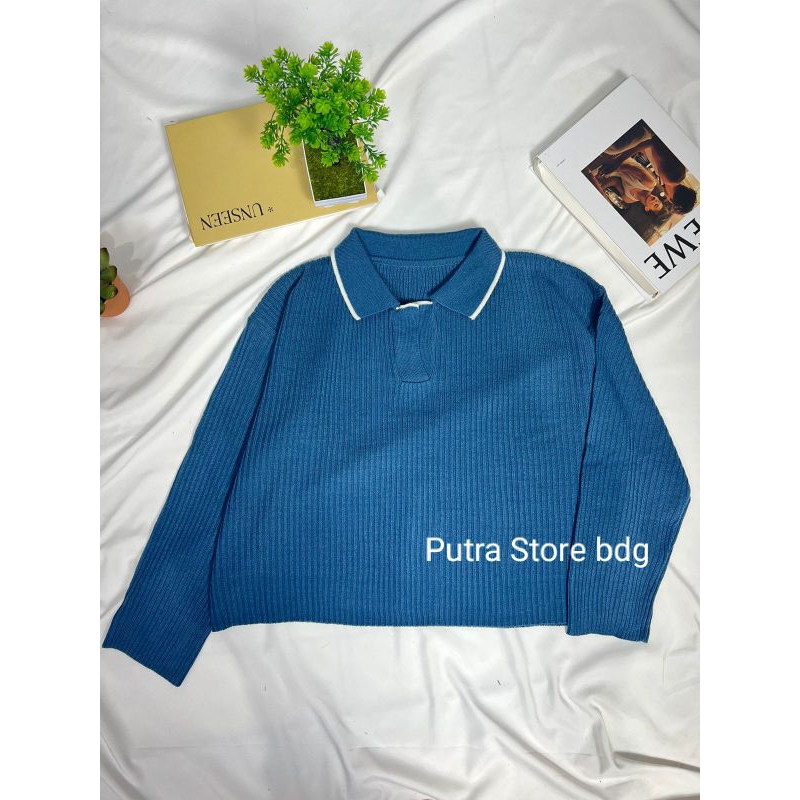 SWEATER POLO AMORA TERBARU