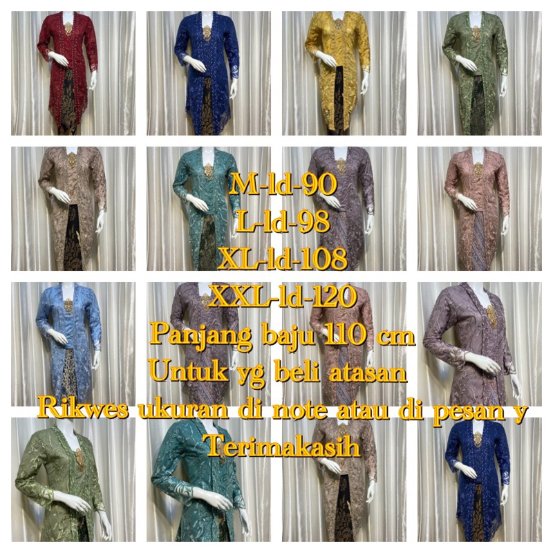 kebaya kutubaru TILE PAYET/ kebaya tunik/tunik tile/kebaya modern/ kebaya favorite/kebaya viral/kebaya ori local