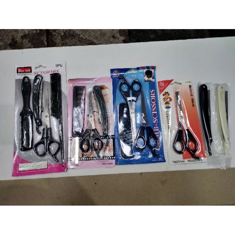 GUNTING SASAK RAMBUT TAJAM