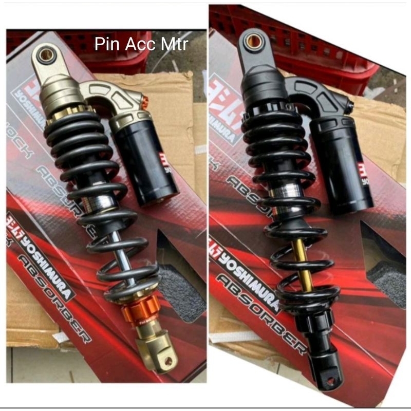 Shock Shockbreaker Belakang Tabung Model Evo/Ktc Racing/Yoshimura/uk-310mm/uk-330mm/Mio Soul Mio Smile Mio Sporty Mio GT Mio M3 Mio Z Fino Xeon Genio Scoopy Old/Vario 125 Vario 150 old new pnp