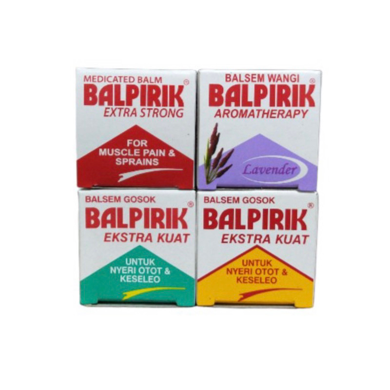 Balpirik Merah kemasan 20 gram (Balsem panas untuk nyeri otot)