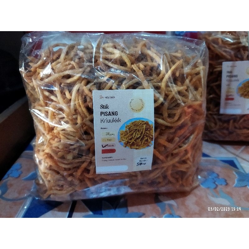 

Stik Pisang Kriuk By Huza Snack/500gr