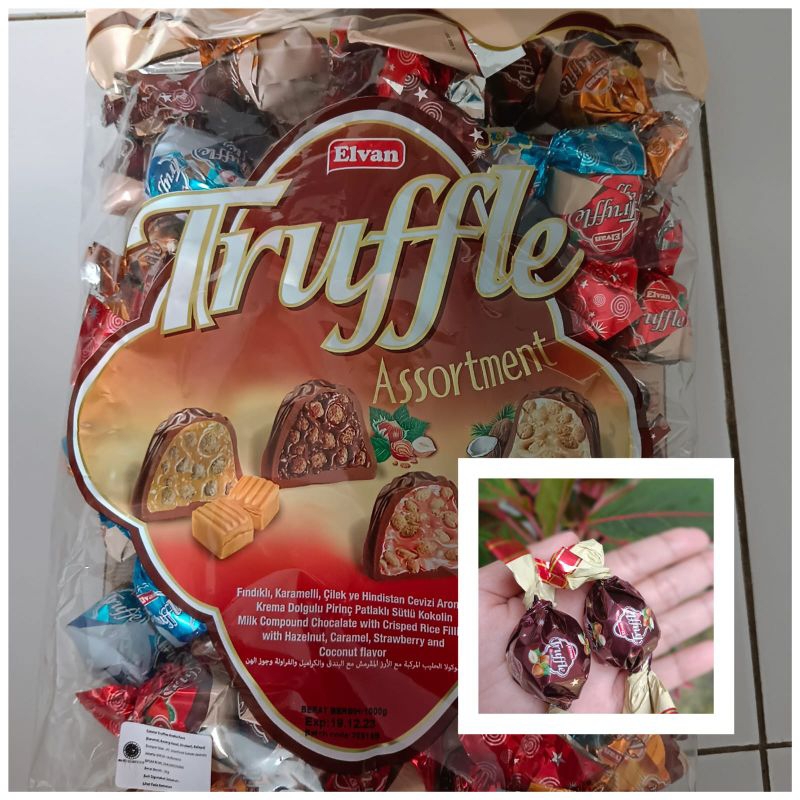 

Coklat Truffle Aneka Rasa/cokelat import turkey berat 1kg