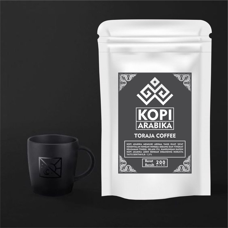 

Kopi Arabika Toraja (Spesial Buntu Pepasan (Rante Uma, Sapan, Pulu-Pulu)) 200 GRAM