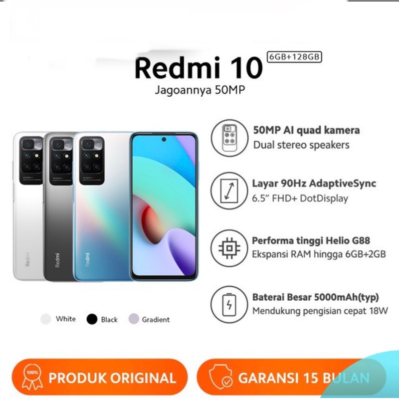 Redmi 10 2022 (6GB+128GB) NFC