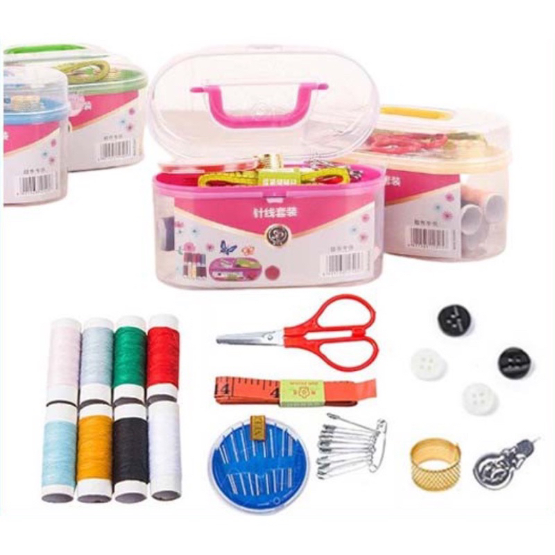 Sewing Set Kit Peralatan Jahit Box SS169