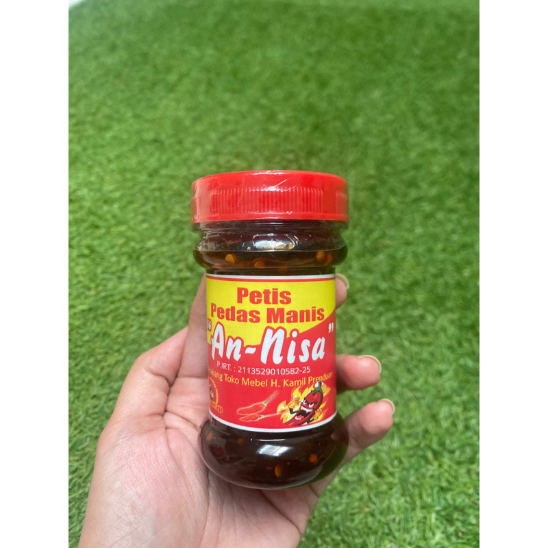 

Sambal petis cocolan bakdabak atau rujak (pedas manis)