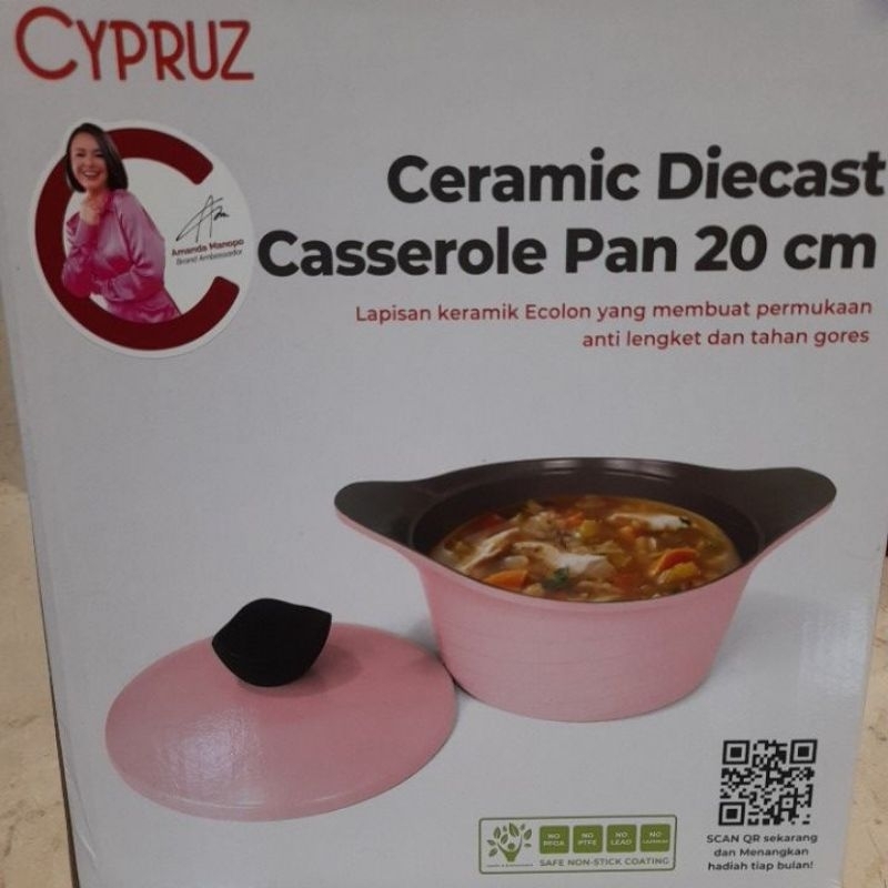 panci keramik CASSEROLE PAN
