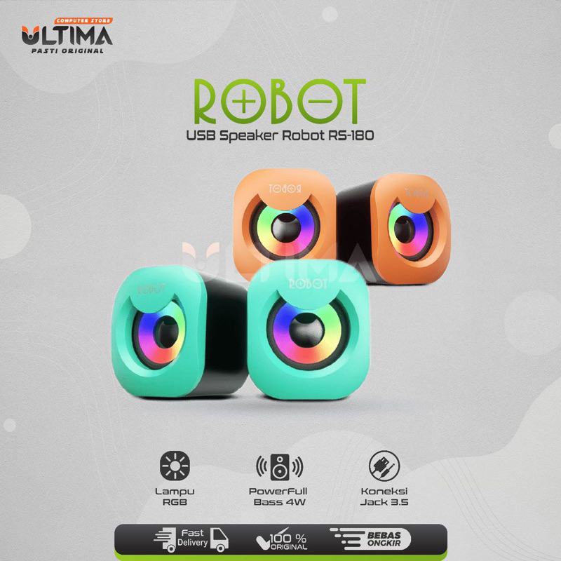 Speaker Robot RS180 RGB Kabel