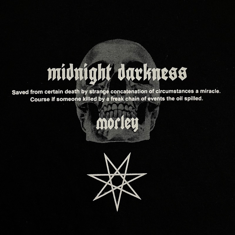 Oversize T - Shirt &quot; DARKNESS &amp; SUICIDAL &amp; MORLEY BURN &quot;