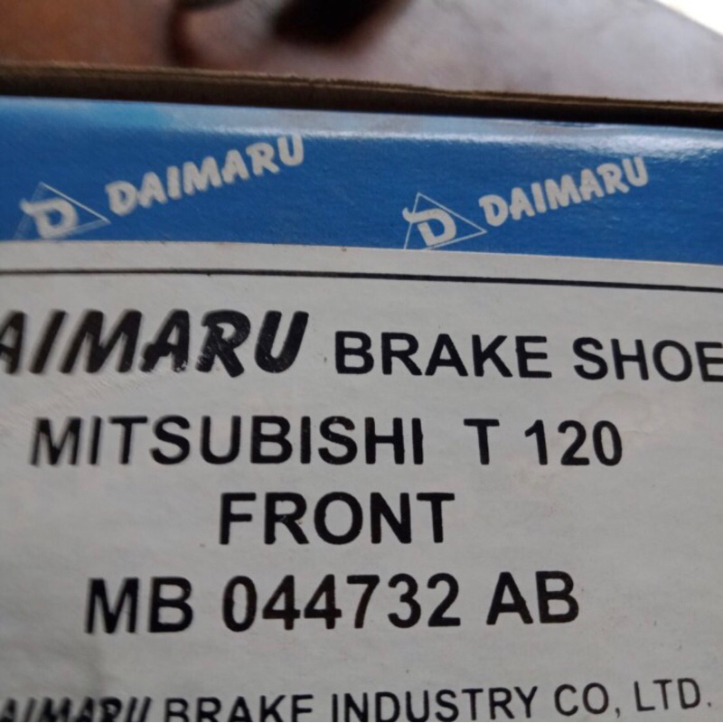 Kampas rem depan Colt T120