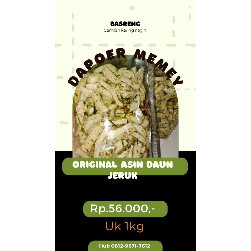 

Basreng pedes nampol 1kg
